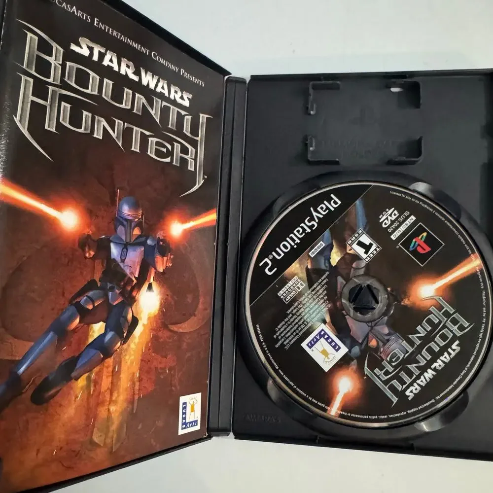 Star Wars: Bounty Hunter PS2 (Sony PlayStation 2, 2002) CIB